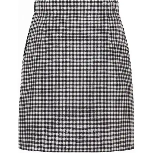 DIOR Casual Short Skirts Women's Multicolor