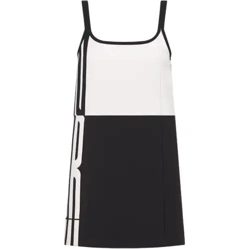 DIOR SS25 Slip Dress Women's Black White