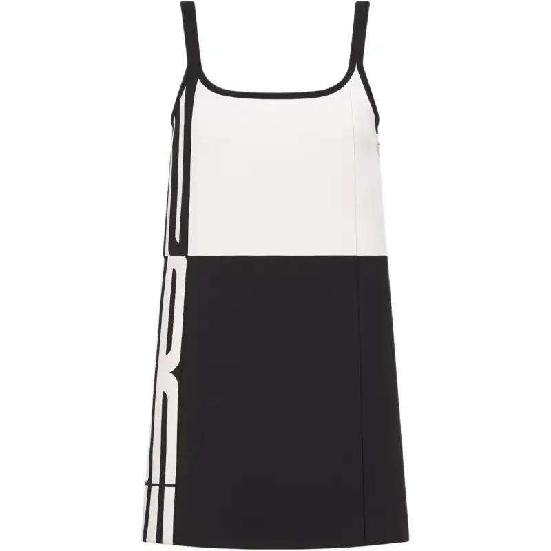 DIOR SS25 Slip Dress Women's Black White
