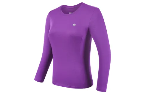 BMAI Respiratory quick dry breathable retroreflective Rubik's cube with a round collar, sports long-sleeve for training for gym, with your logo imprint, for running