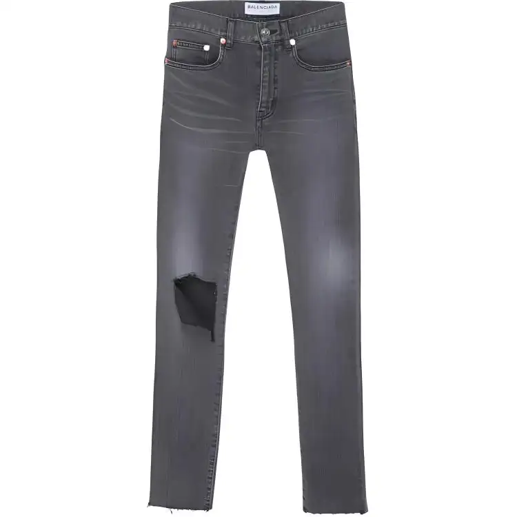 Balenciaga Jeans, Regular Fit Women's Gray