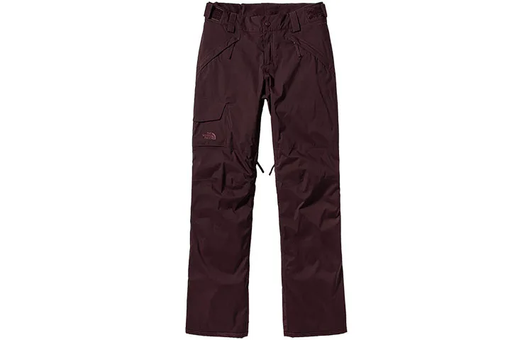 THE NORTH FACE Ski Pants Women's Dark Purple Straight Fit