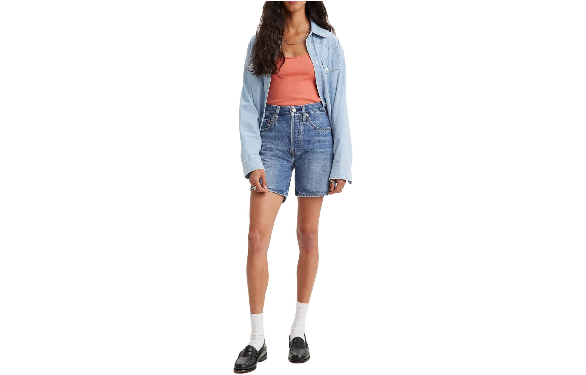 Levi's 501 Cotton Denim Shorts