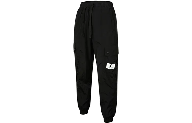 Jordan Sports Pants Women's Black Moderate Cuffed Pants