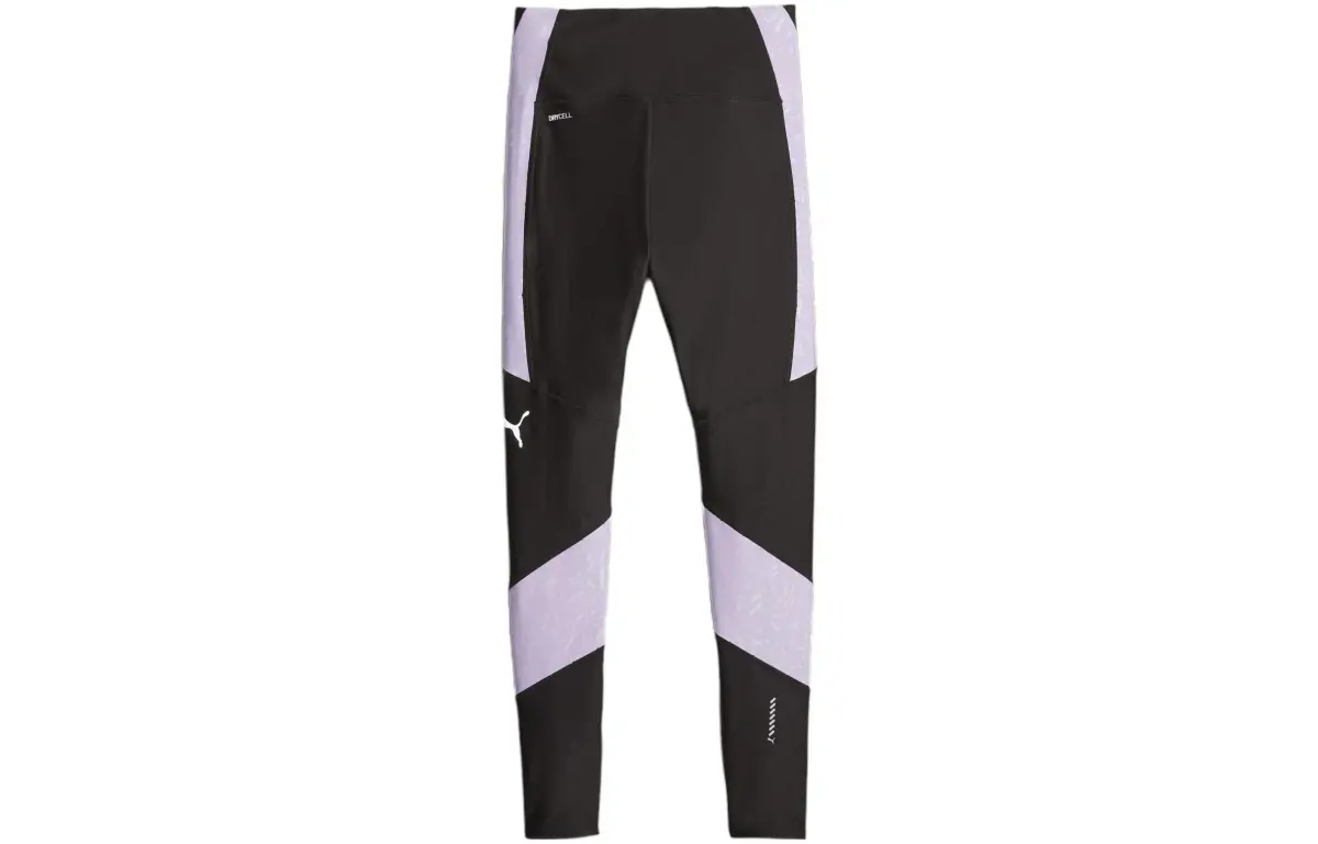 PUMA Sports Pants Women's Purple-Black Moderate