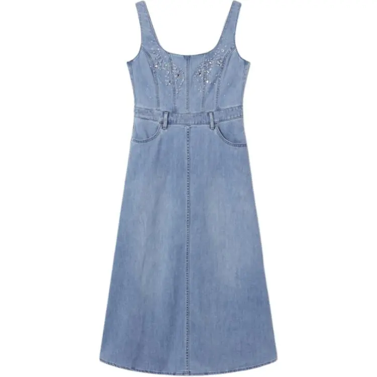 Levi's Slip Dress Women's Light Blue