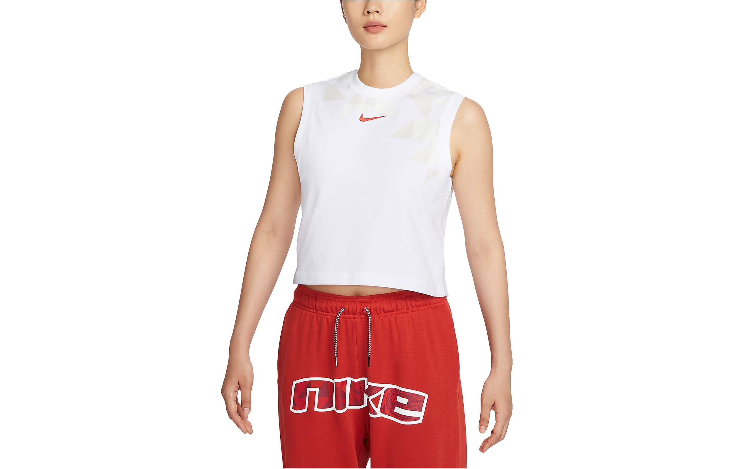 Nike Sleeveless Sports Shirts Women’s White Other