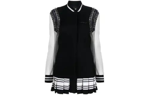 OFF-WHITE Lea embellished minidress