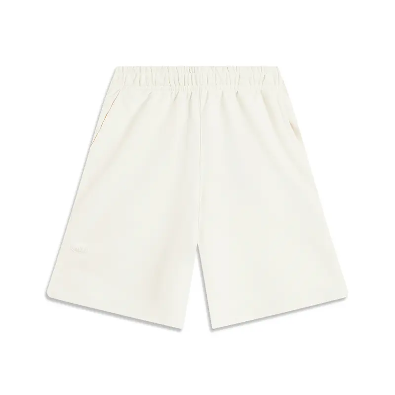 Li Ning Sports Life Collection Casual Shorts Women's Ecru