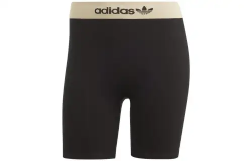 Adidas Originals Sports Shorts Women's Black Moderate Tight Pants
