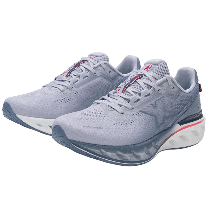 XTEP Cushioning Spin 12 Cushioning Breathable Low top Casual Running Shoes Men’s Blue Gray