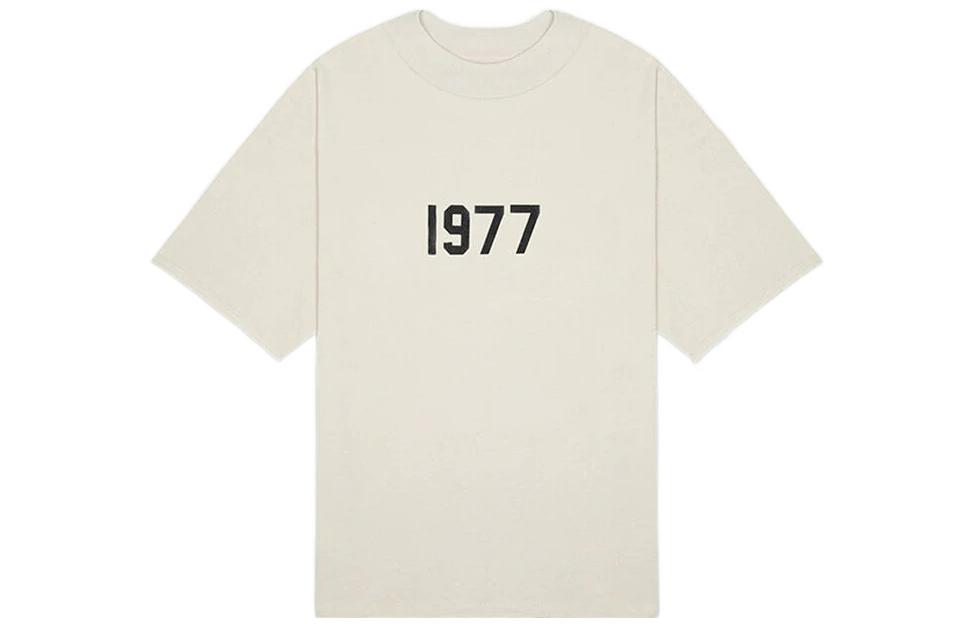 Детская футболка Fear of God Essentials 1977 (песочная)