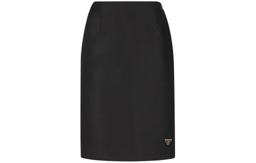 PRADA Casual Long Skirt Women's Black