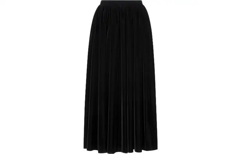 DIOR Casual Long Skirt Women's Black