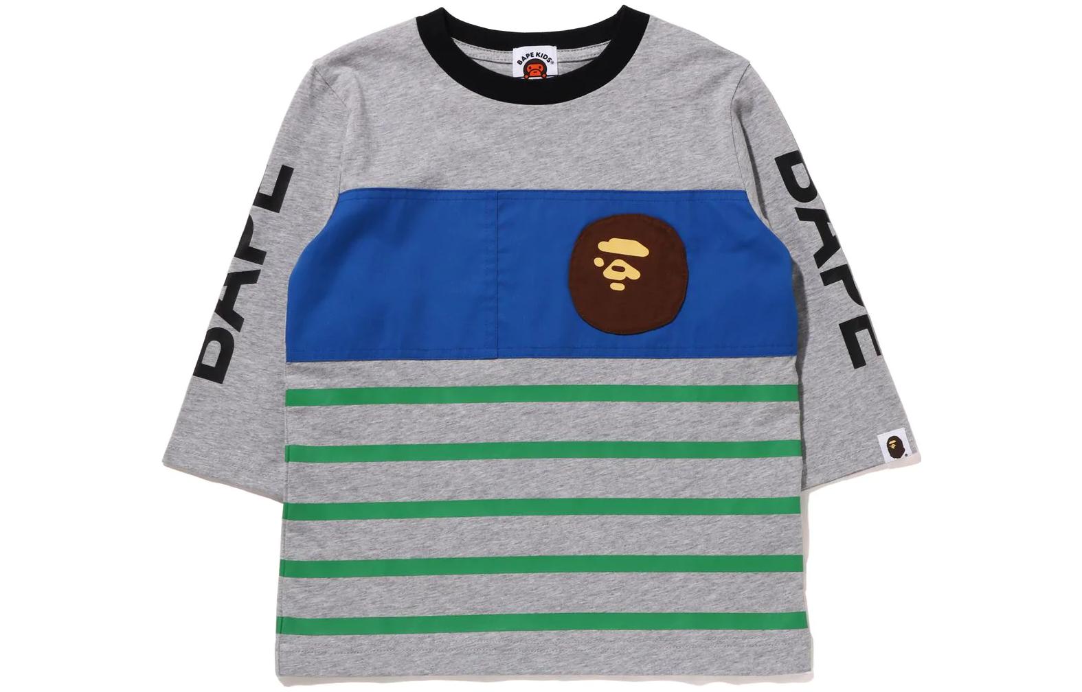 Мужская футболка A BATHING APE (белая с принтом)