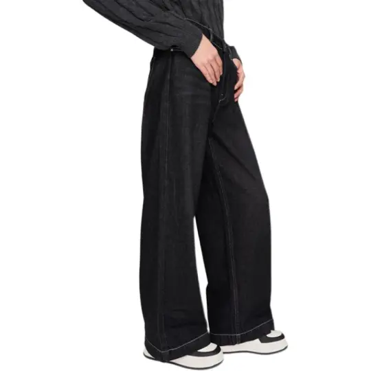 Lee Jeans Women's Black Moderate Wide Leg Pants