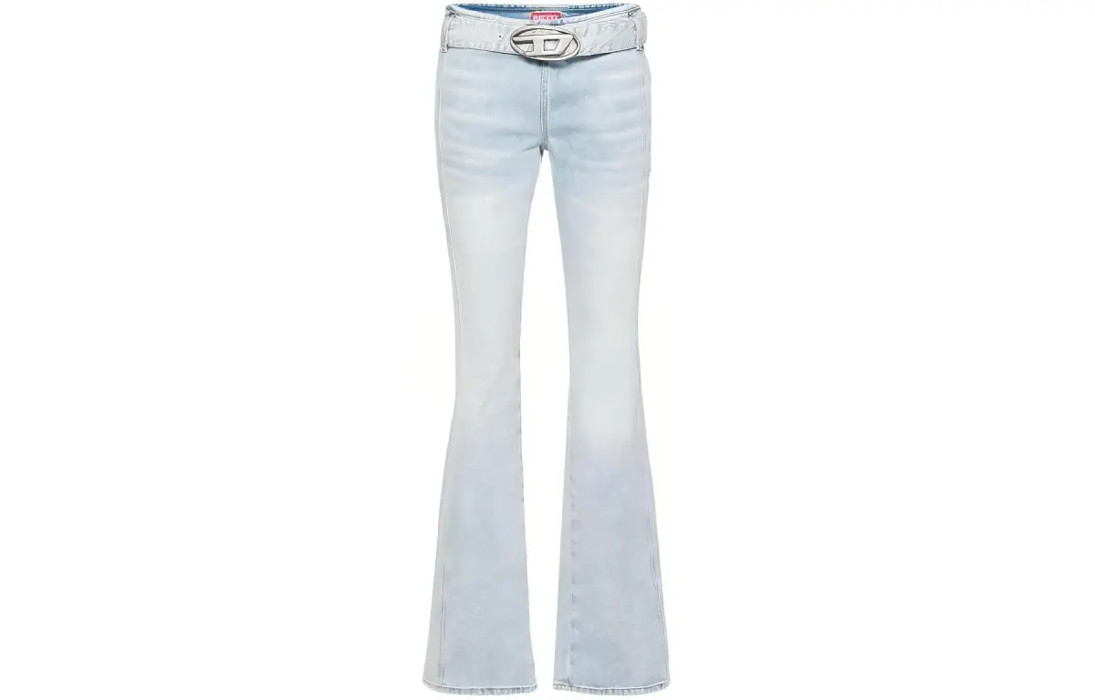 DIESEL Ebby D Buckle Denim Jeans