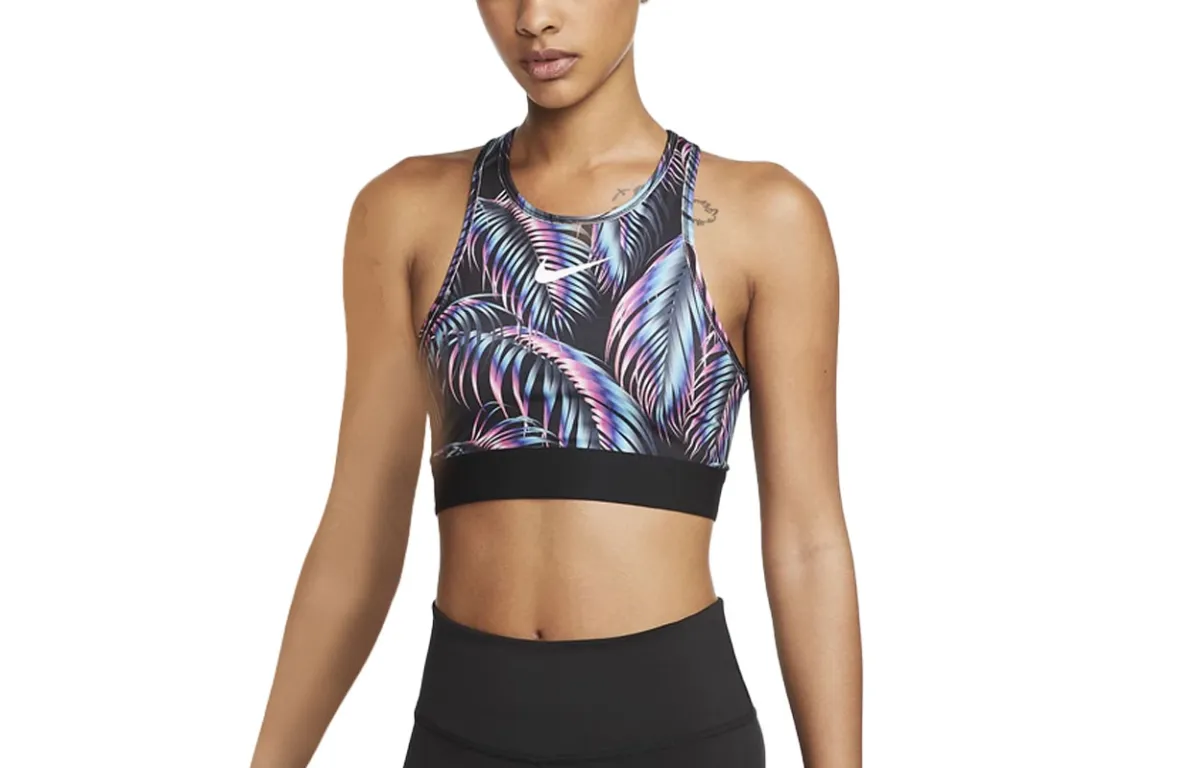 Nike Sleeveless Sports Shirts Women's Rainbow Moderate Nipped-in Waist