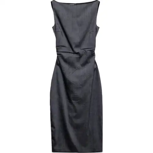Prada ruched midi dress