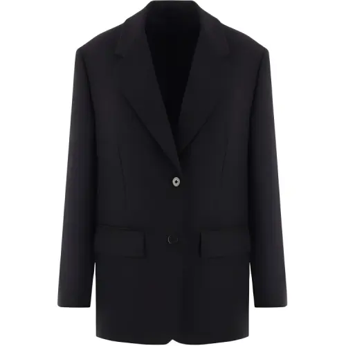 PRADA Single Breasted Tailored Blazer