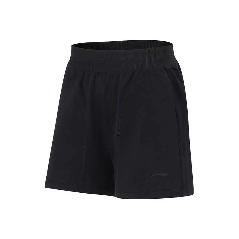 Li Ning Fitness Series Casual Shorts Women's Black