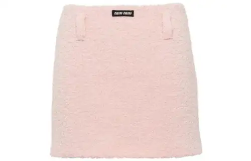 MIU MIU SS23 Casual Short Skirts Women's Pink