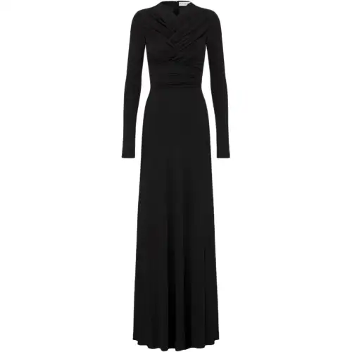DIOR Long Sleeved Dress Women's Black