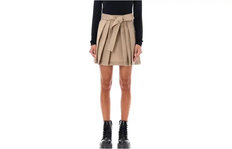 KENZO Pleated Mini Skirt