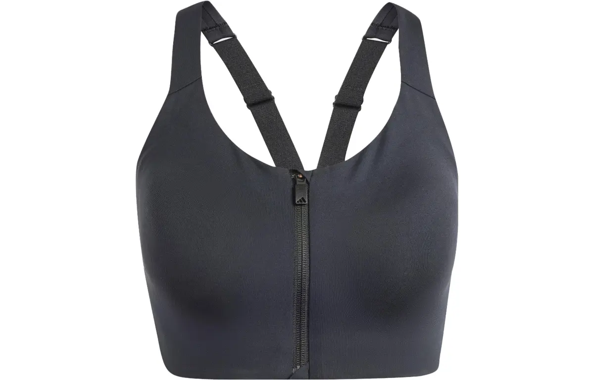 Adidas Free Shipping With AdiClub Tlrd Impact Luxe High-Support Zip Bra