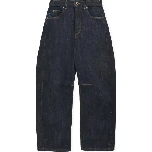 LOEWE Anagram SS25 Women's Pre Selection Collection Jeans Women's Indigo