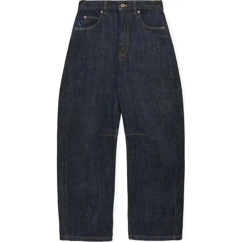 LOEWE Anagram SS25 Women's Pre Selection Collection Jeans Women's Indigo