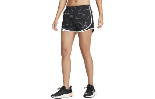 Nike Dri Fit Tempo Swoosh Sports Shorts Women's Black