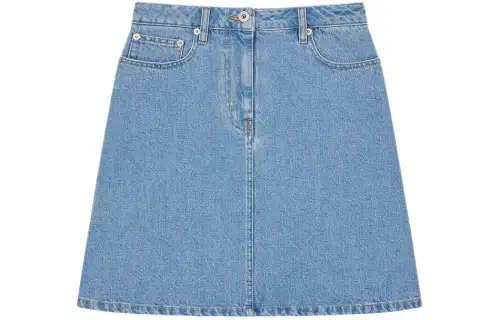 KENZO SS24 Denim Short Skirts Women's Blue