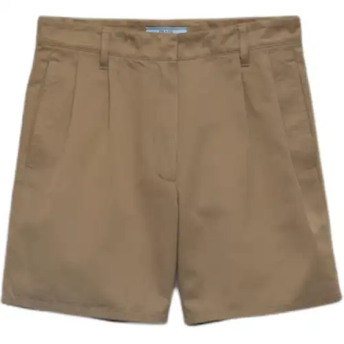 PRADA Casual Shorts Women's Mud Gray