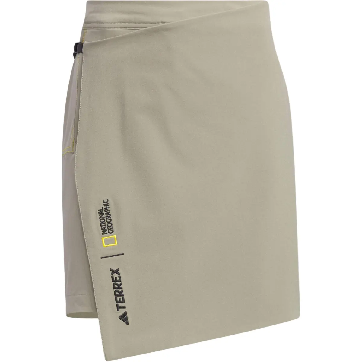 Adidas Casual Short Skirts Women's Pebble Silver Gray