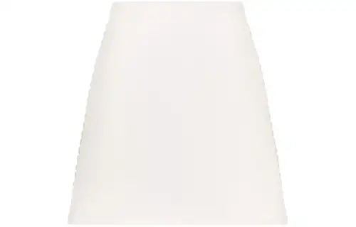 DIOR Ecru Double Sided Virgin Wool Bouclé Casual Short Skirts Women's Beige