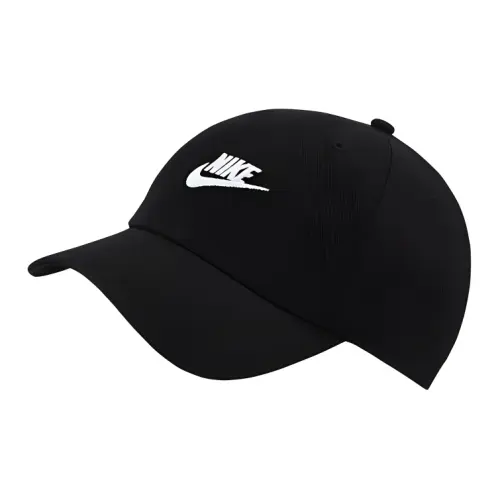 Nike Polyester, Cotton Baseball Caps Unisex Black