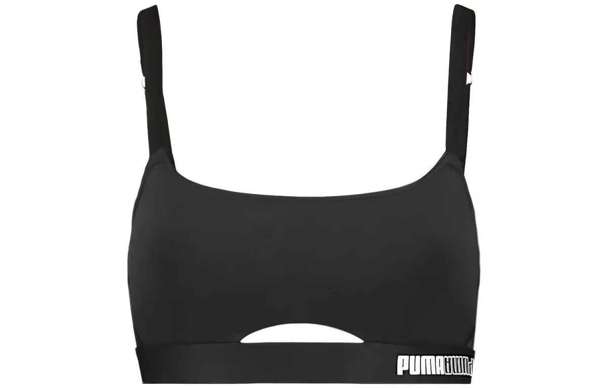 PUMA Women's Padded Sporty Top 1 Pack Sports Underwear Women's Black