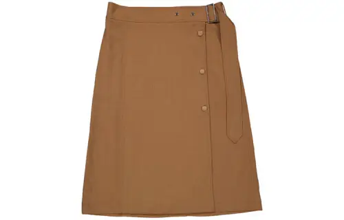 Burberry Casual Long Skirt Women's Walnut