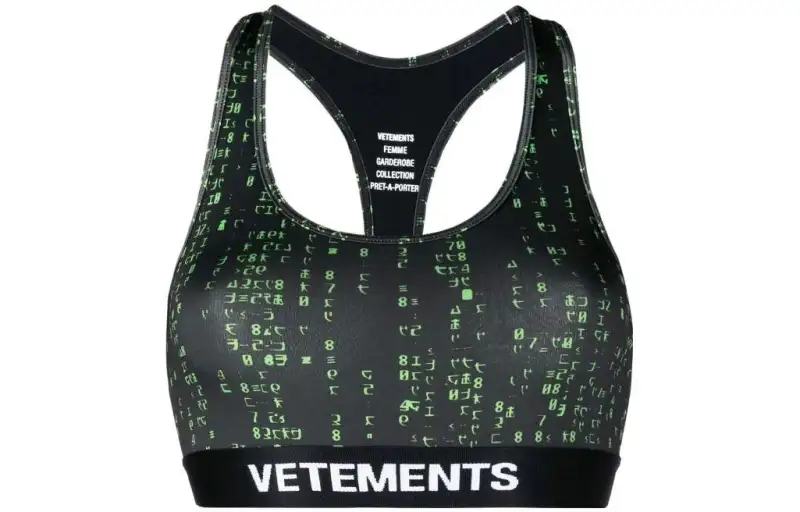 Vetements Logo Waistband Cropped Vest