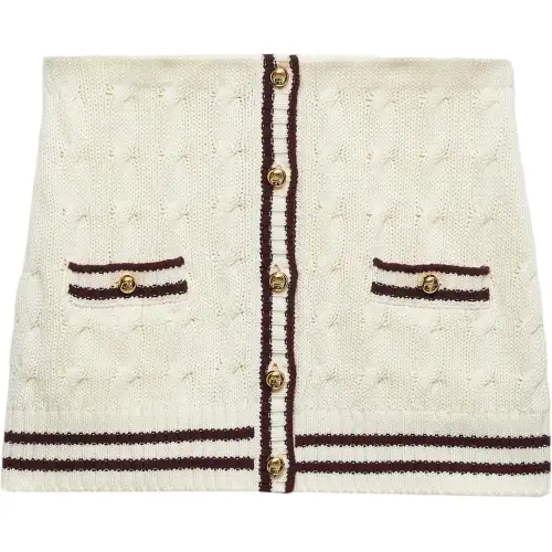 PRADA Casual Short Skirts Women's Beige