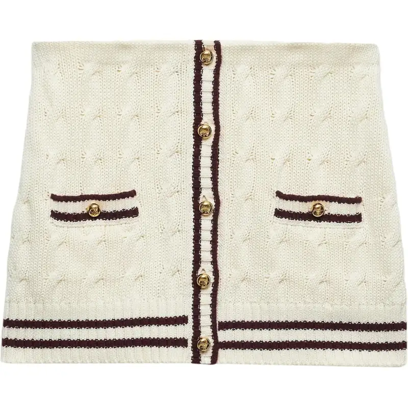 PRADA Casual Short Skirts Women's Beige