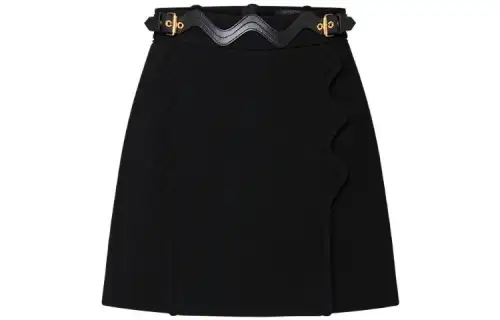 LOUIS VUITTON Casual Short Skirts Women's Black