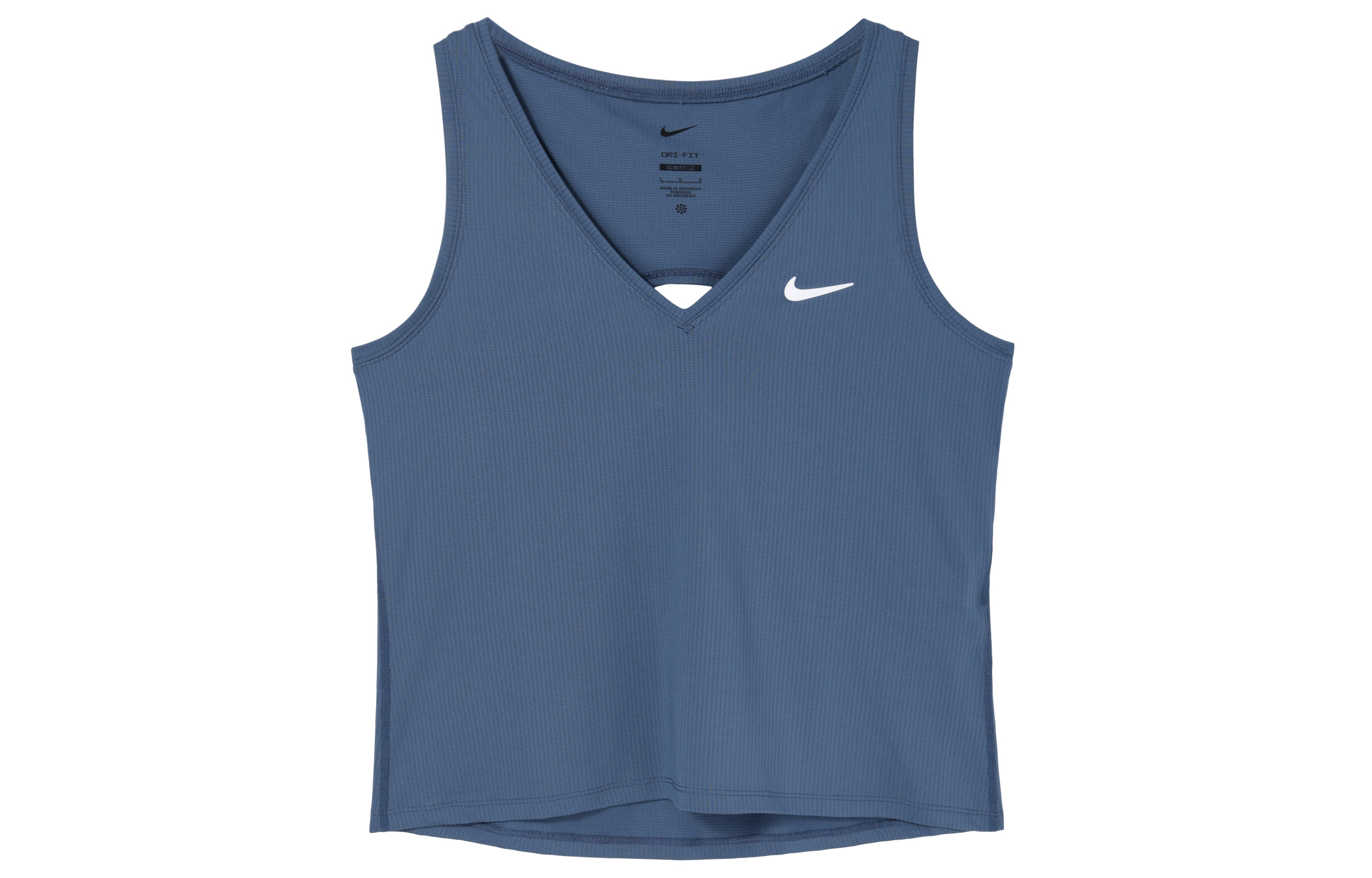 Nike Court Victory Solid Color Quick Dry Tennis Vest Women's Fen Blue
