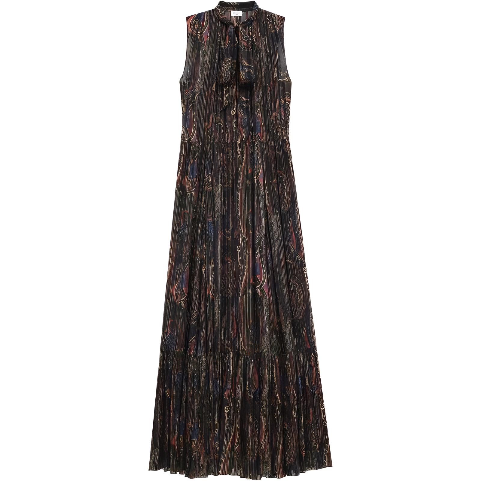 Saint Laurent Lavallière Sleeveless Dress