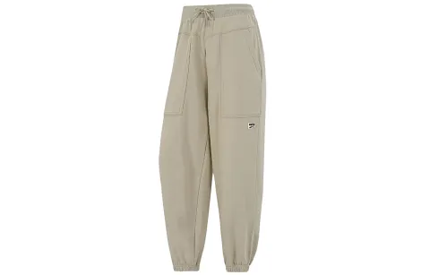 PUMA Sports Pants Women's Khaki Moderate