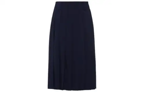 MIU MIU Casual Long Skirts Women's Black Moderate Mid Length Other