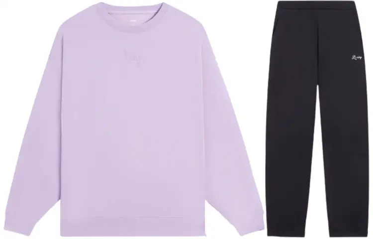 Li Ning Casual Suits Women's Crew Neck Moderate Other