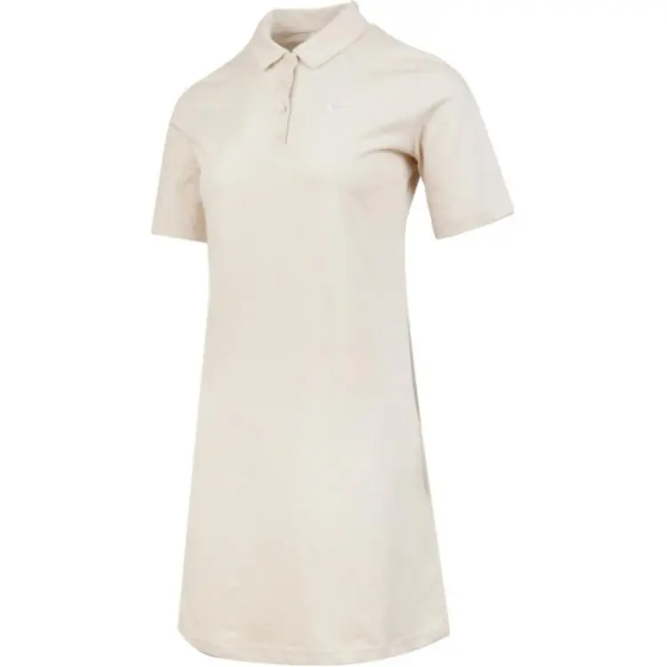 Nike Sportswear Short Sleeved Dress Women's Light Rosewood Umber/White