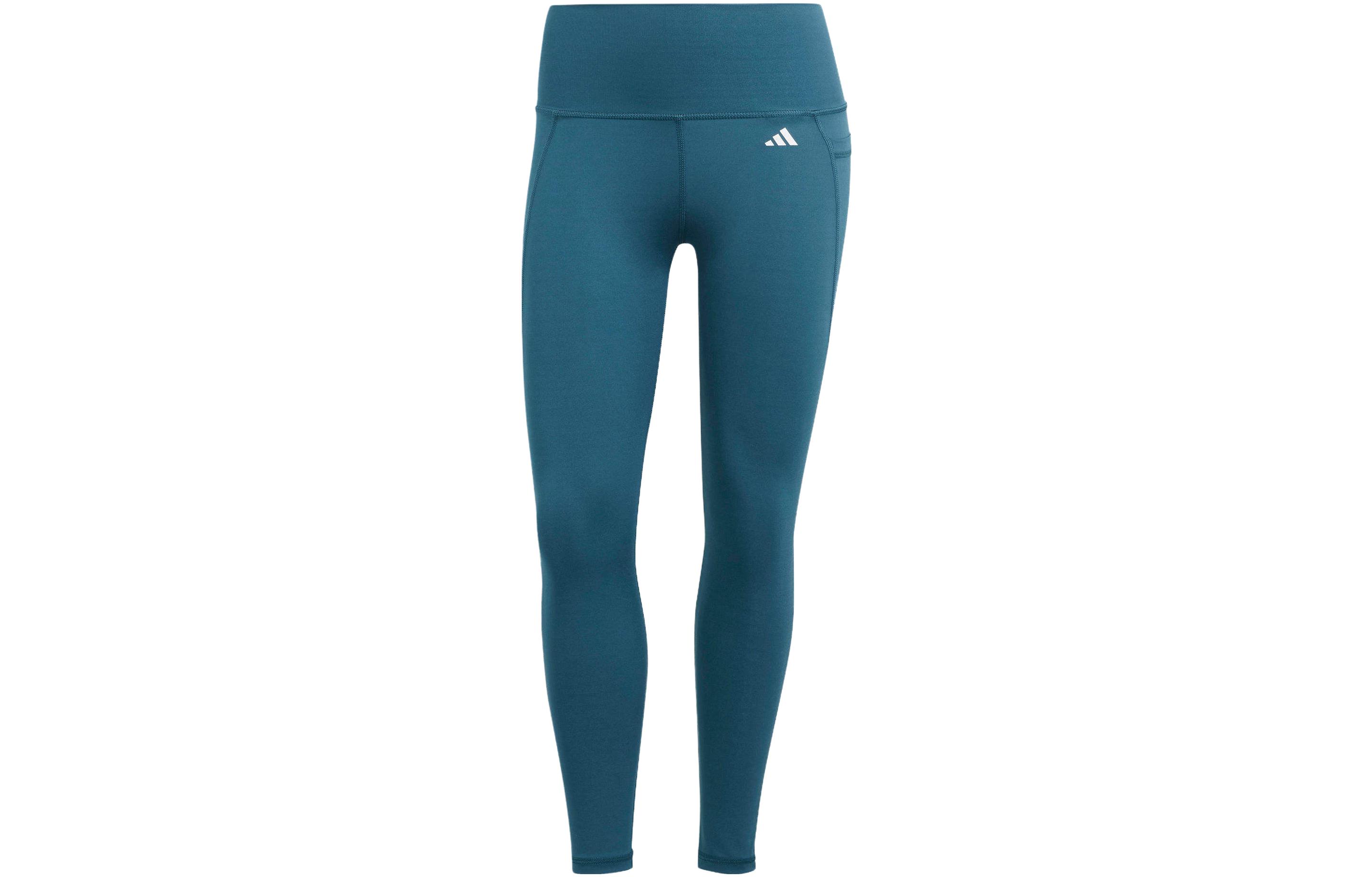 Adidas Free Shipping With AdiClub Optime Stash Pocket High-Waisted 7/8 Leggings